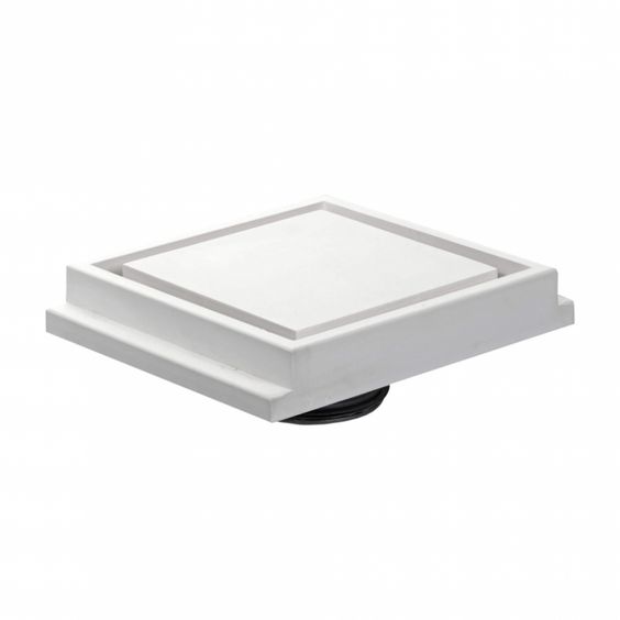 Встраиваемый гипсовый диффузор OSGA 250x250/Ø100 — изображение 5