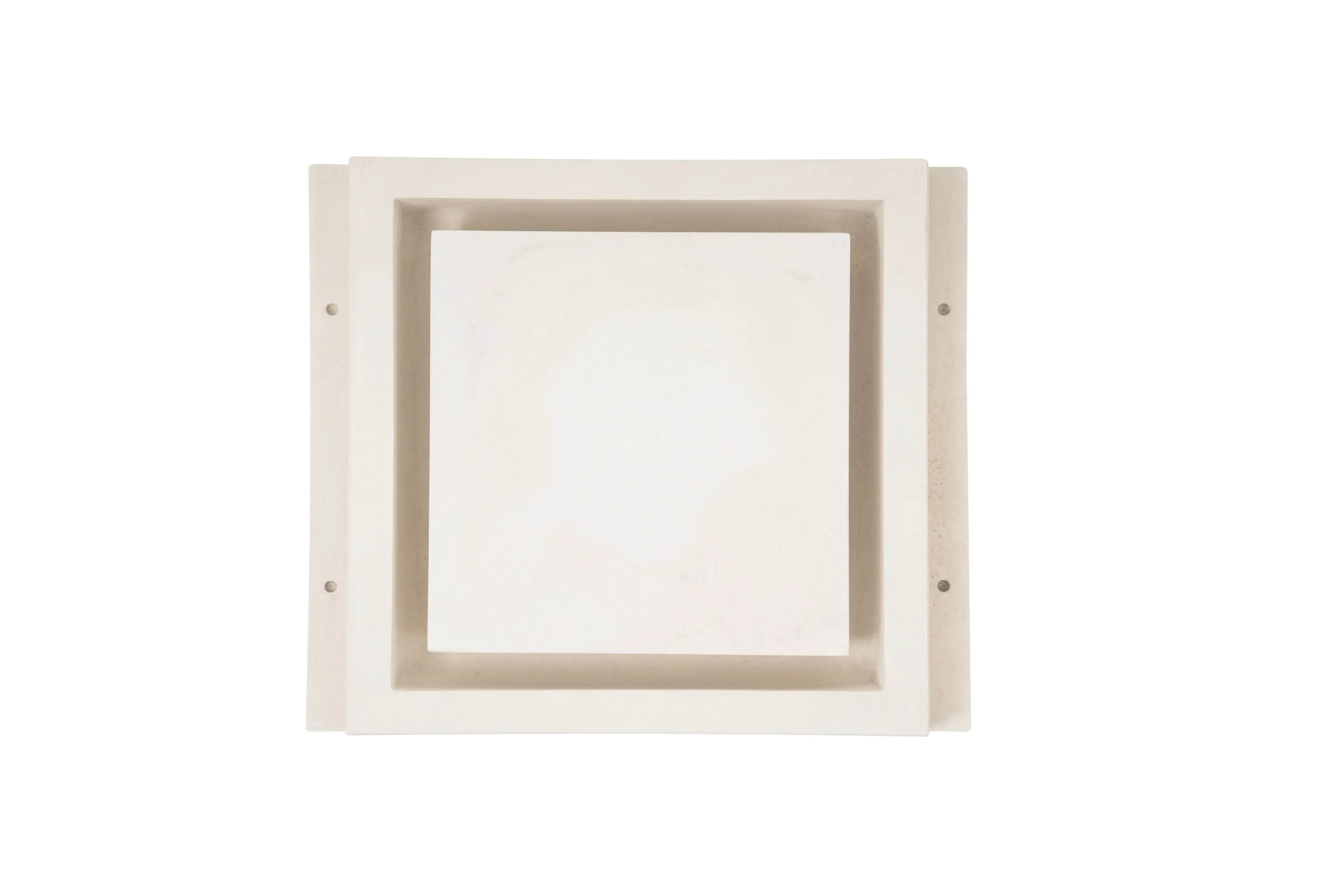 Встраиваемый гипсовый диффузор OSGA 250x250/Ø100 — изображение 2