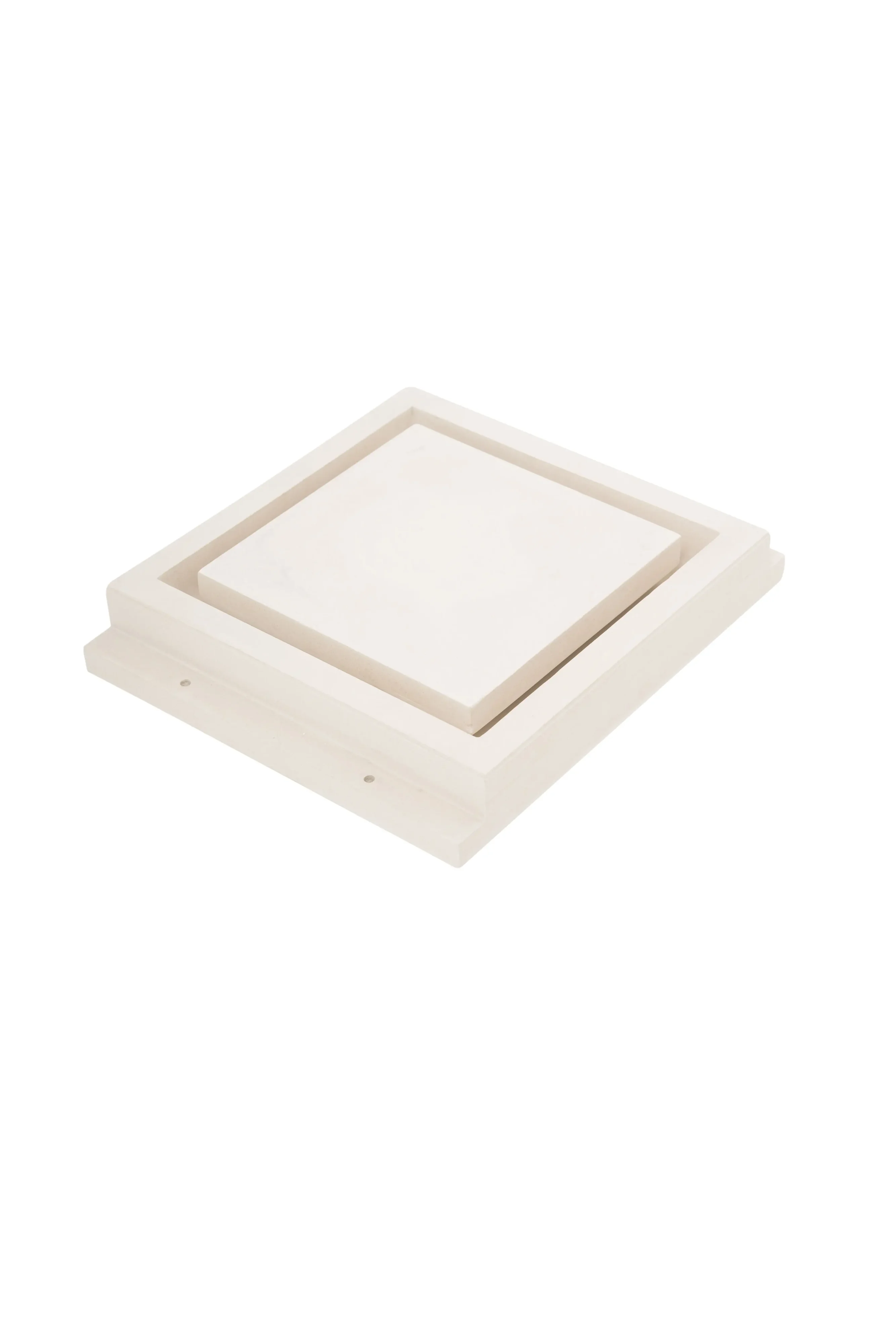 Встраиваемый гипсовый диффузор OSGA 250x250/Ø100